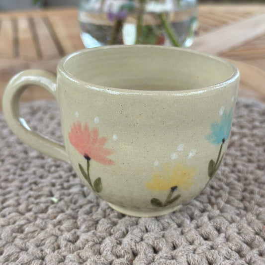 Mugg - blomster