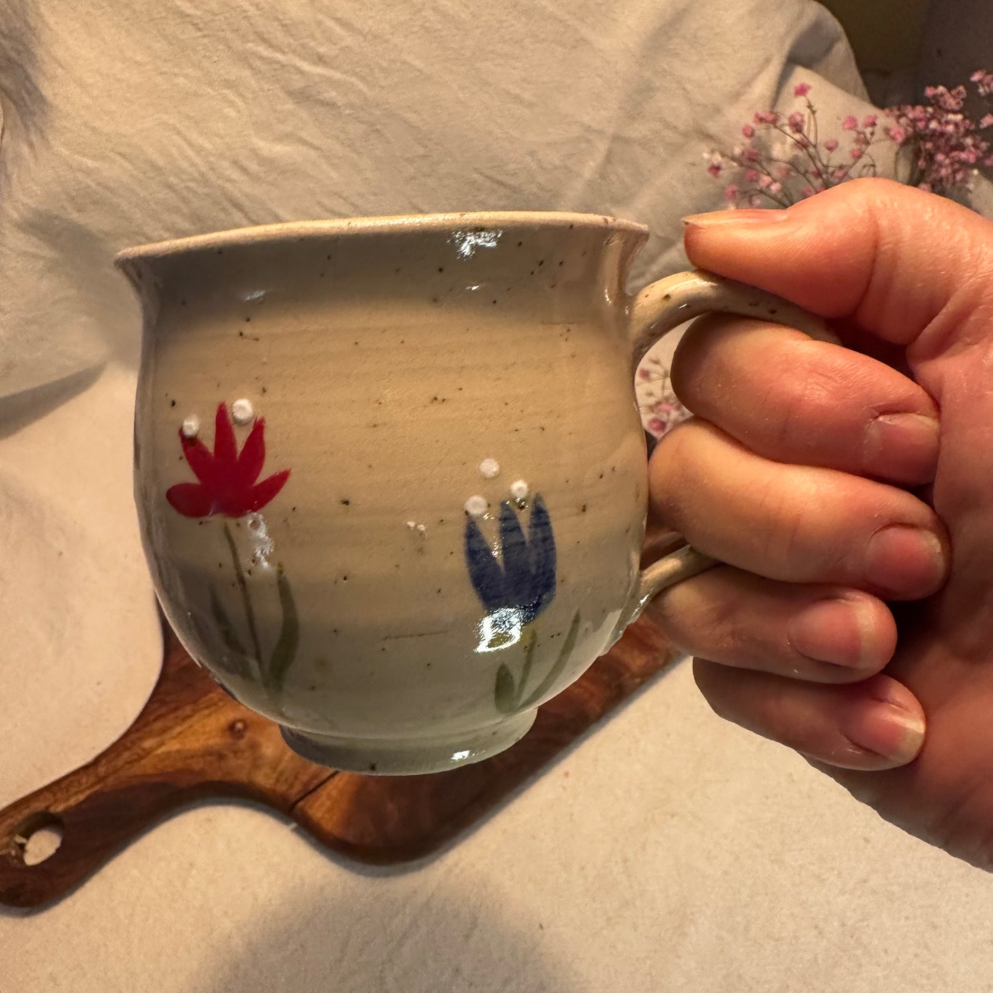 Mugg - sommaräng med lavaprickar (Kopia)