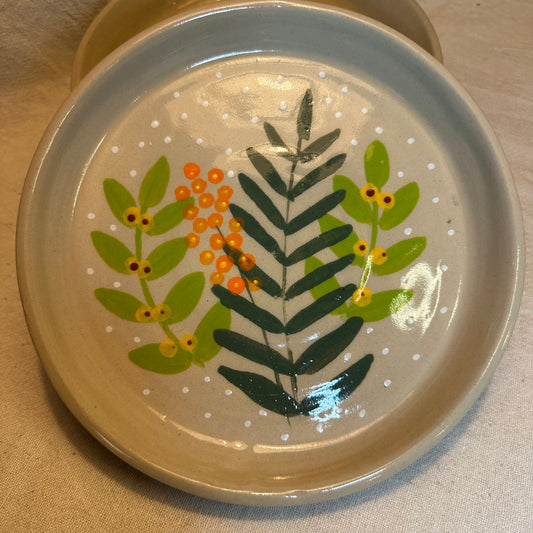 Assiett - fantasifulla blad