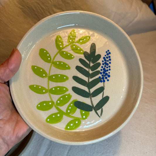 Assiett - fantasifulla blad