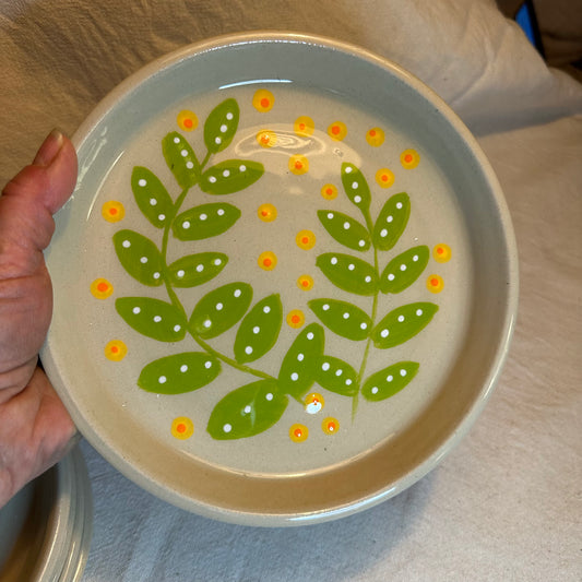 Assiett - fantasifulla blad