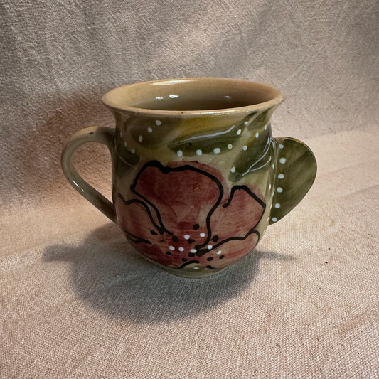 Skakmugg - Röd blomma