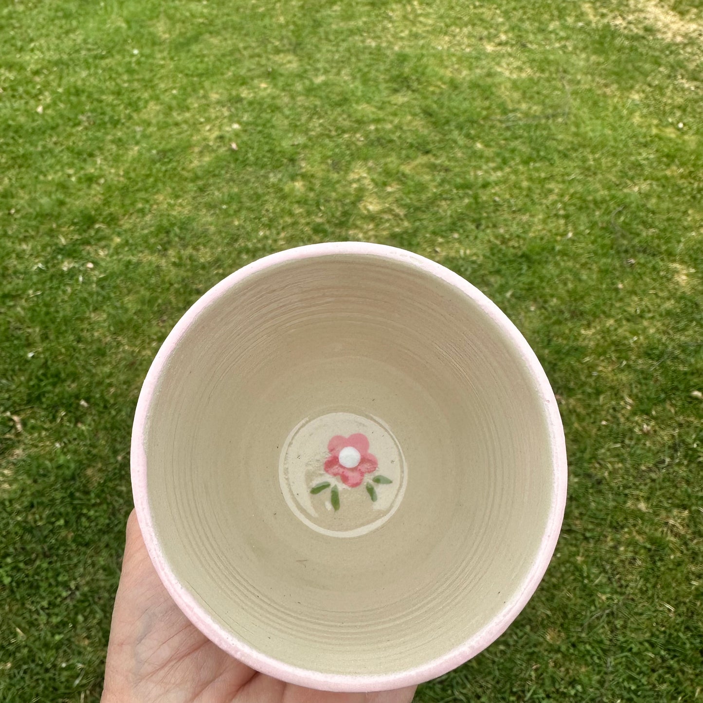 Mugg - rosa blom